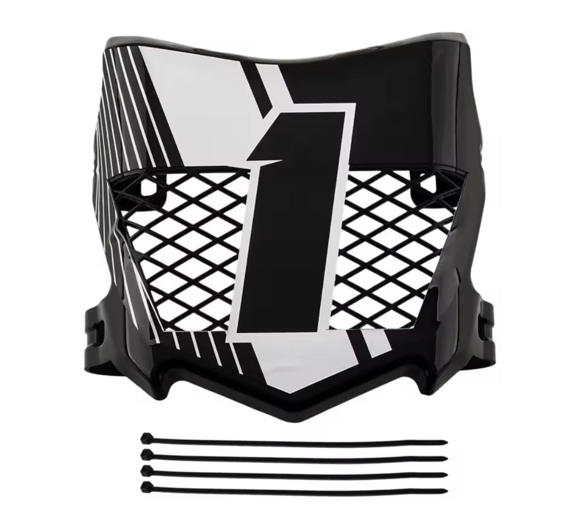 Vented Glossy MotoCutz Plate