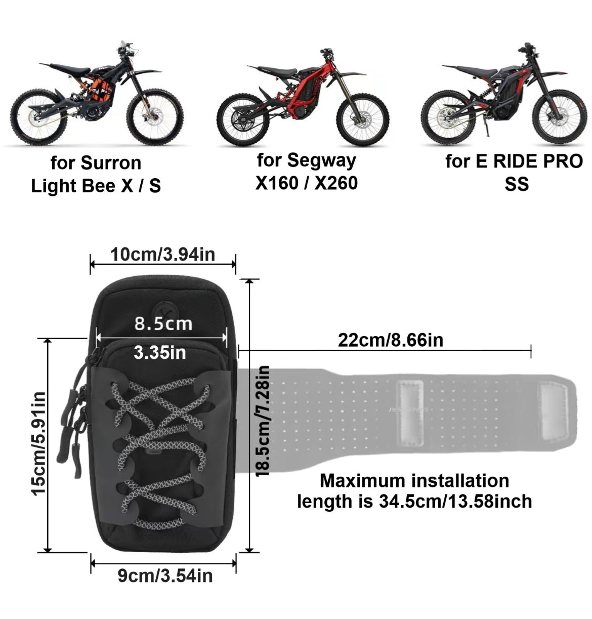 Ebike Storage Pouch